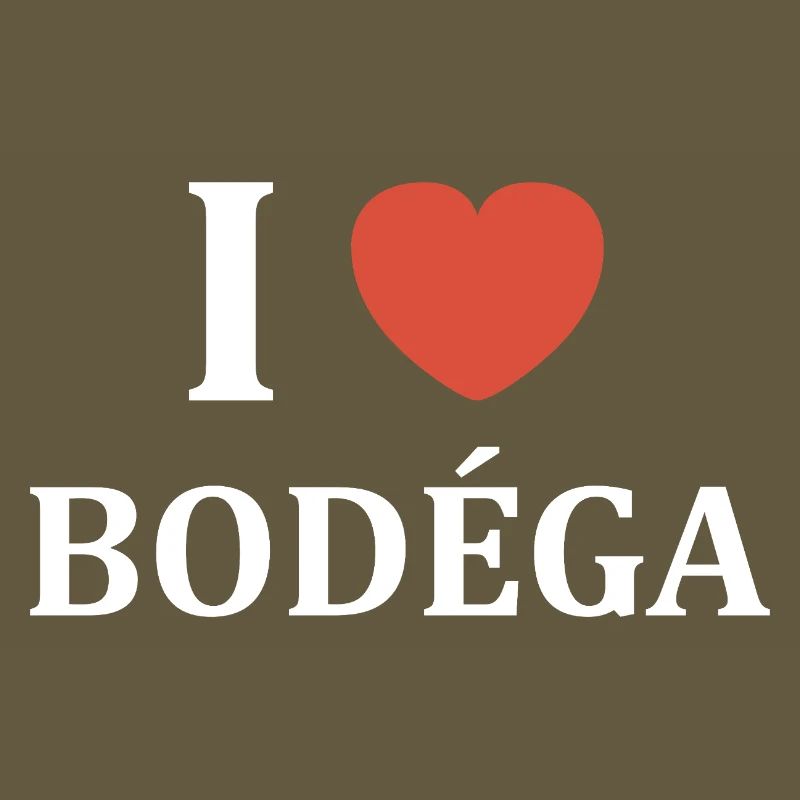 I Love Bodega Logo Tee