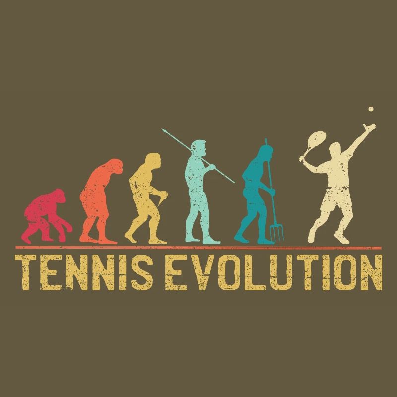 Tennis Evolution Evolution Conception graphique