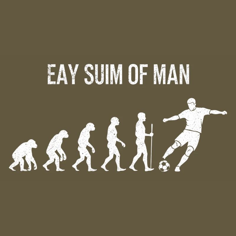 Soccer Evolution - Retro Soccer Player Design