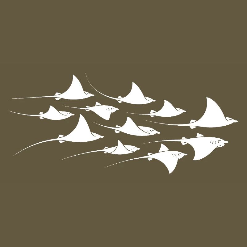 Manta Ray, Devil Ray, Stingray, Diver