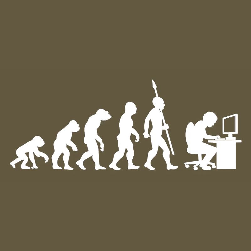 Computer PC Evolution Informatiker Programmierer