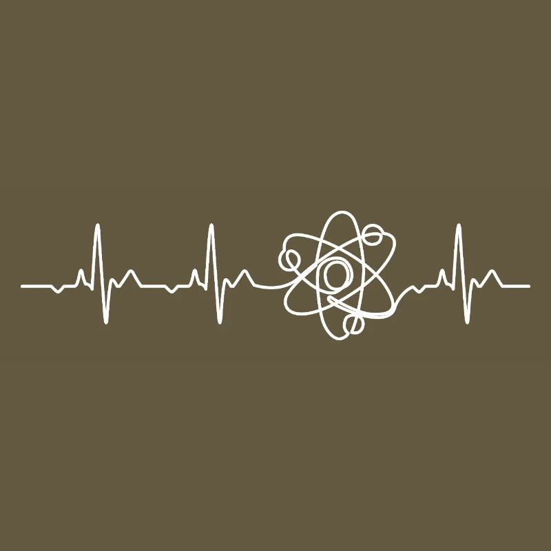 Science Heartbeat Atom