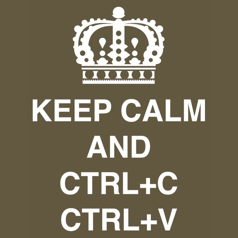 Class shirts Keep calm and CTRL+C CTRL+V