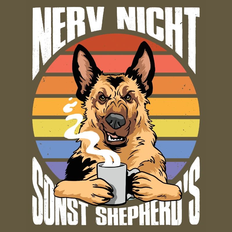 Schäferhund Geschenke Hund Herrchen Gassi