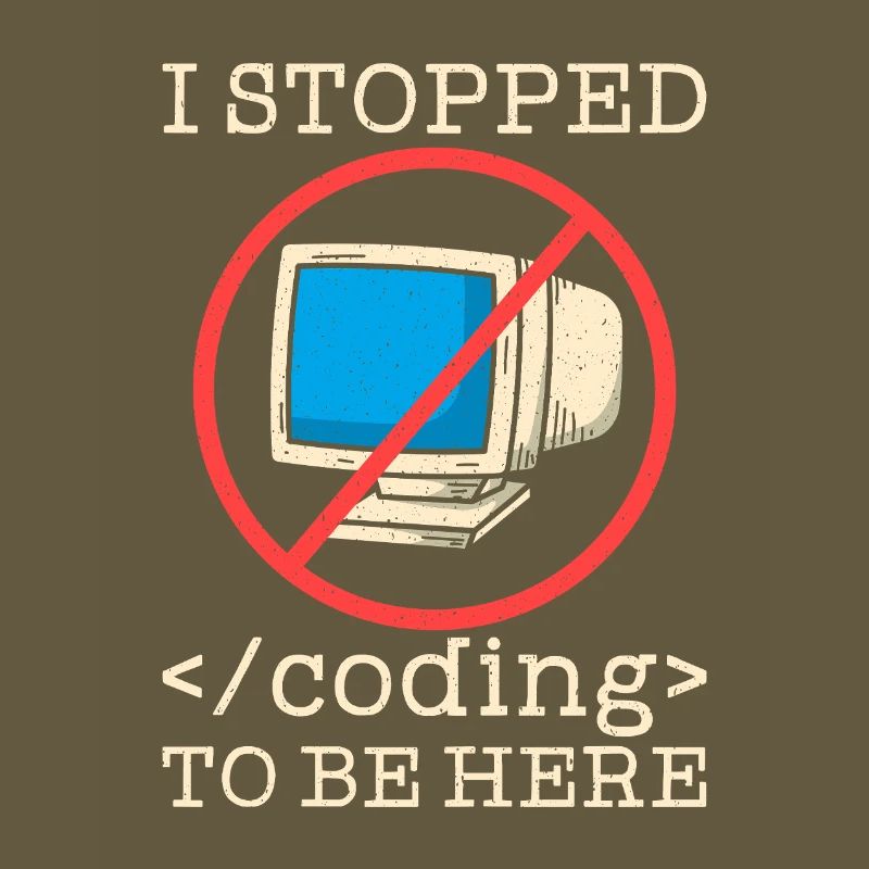 Programmer en train de coder drôle