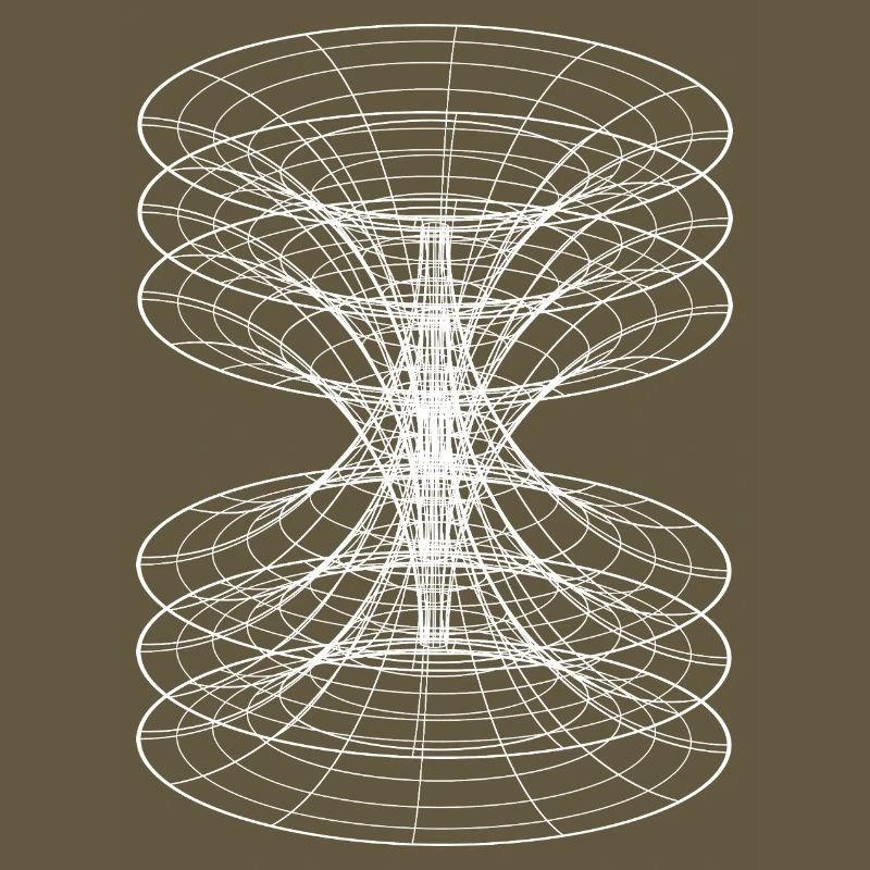 Vortex Wireframe Constellation