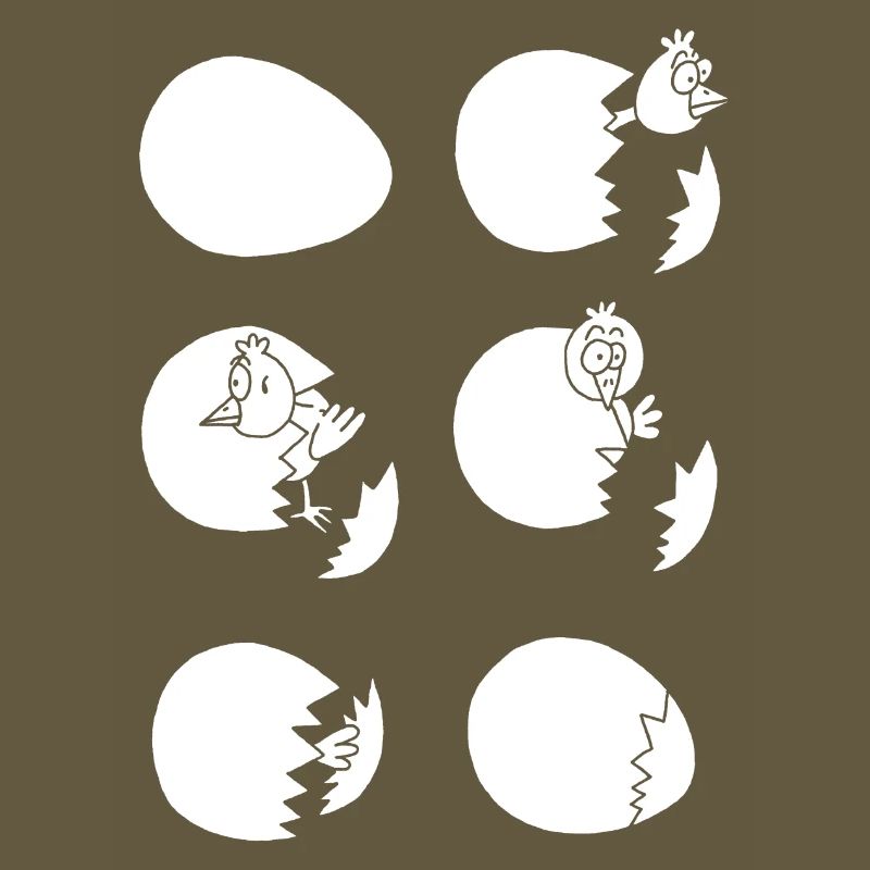 Die Welt entdecken oder nicht (weiß)