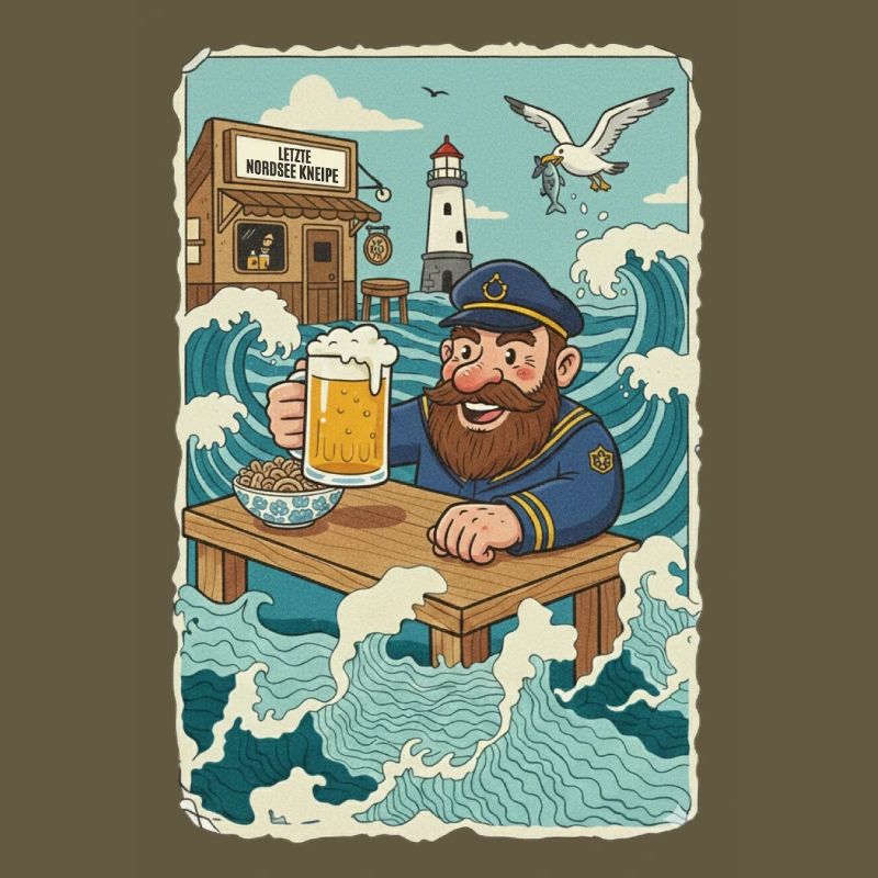 Dernier pub de la mer du Nord