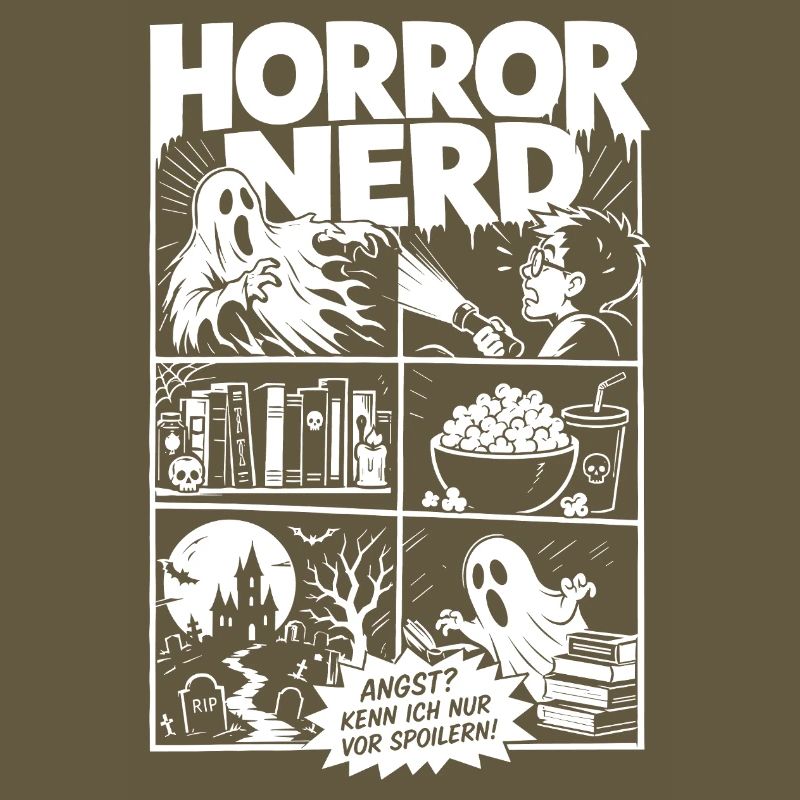 Horror Nerd Comic Spoiler Angst