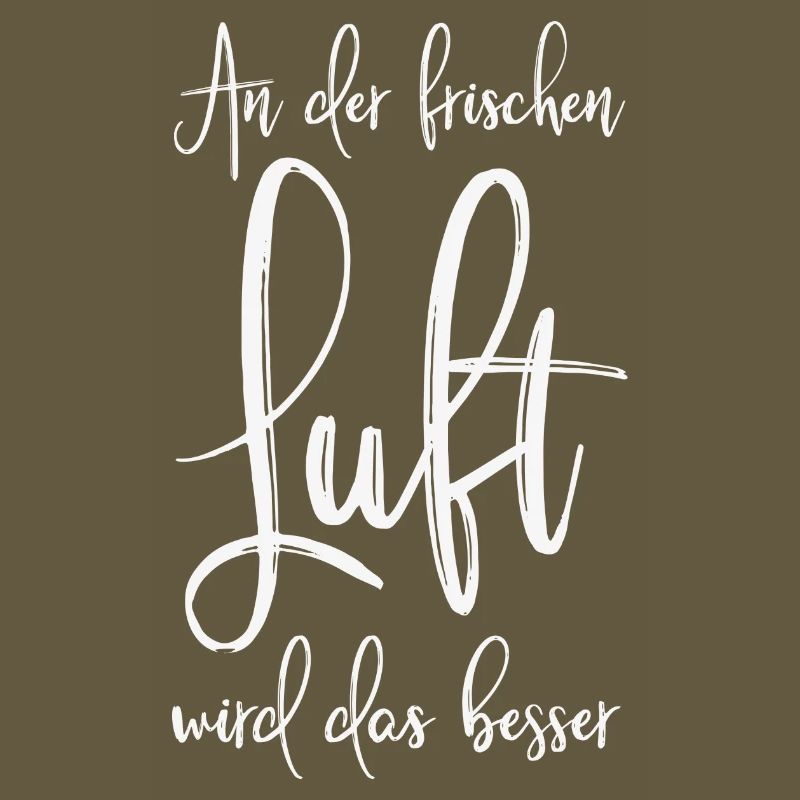 An der frischen Luft wird das besser