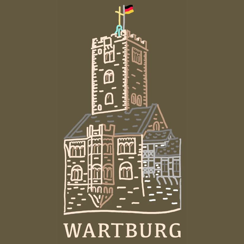 Wartburg, World Heritage Site,Thuringia, Germany