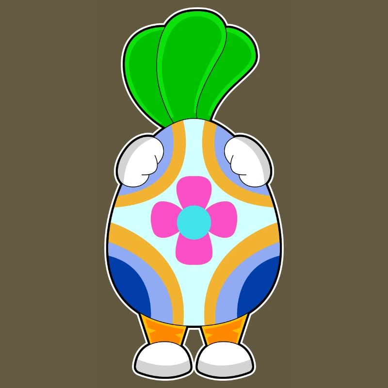 Carrot Easter Easter Egg