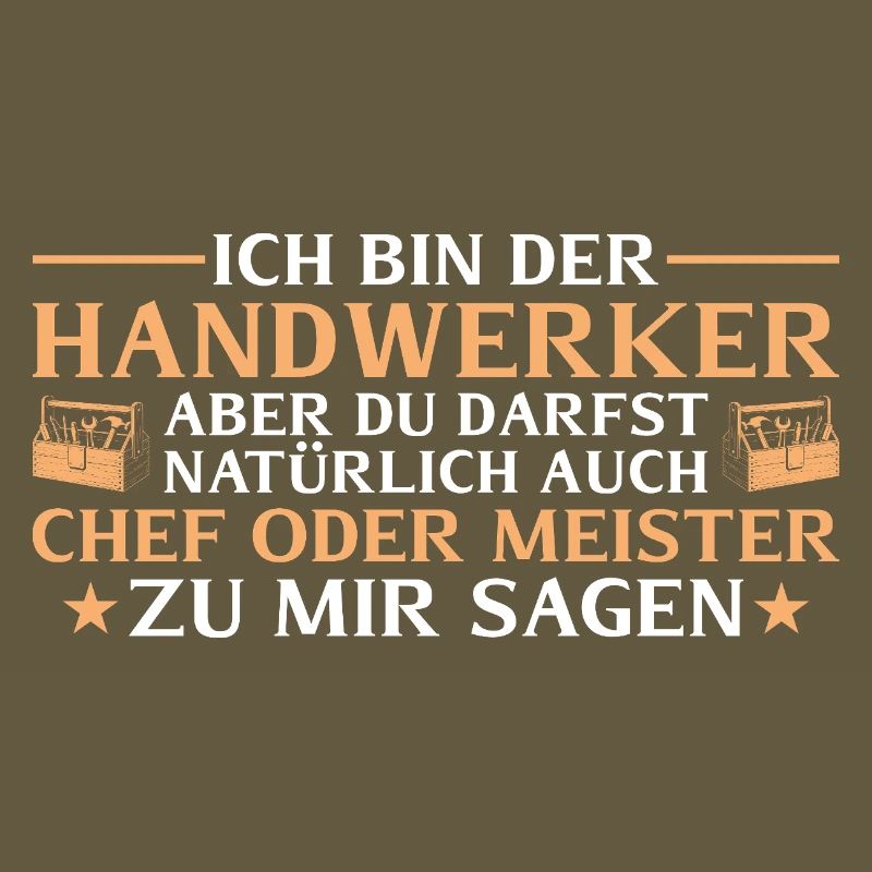 Handwerker Chef oder Meister - Heimwerker
