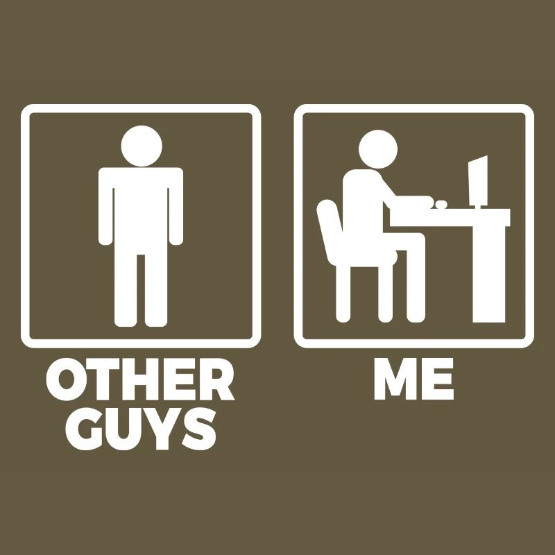 Software Engineer Stick Figures