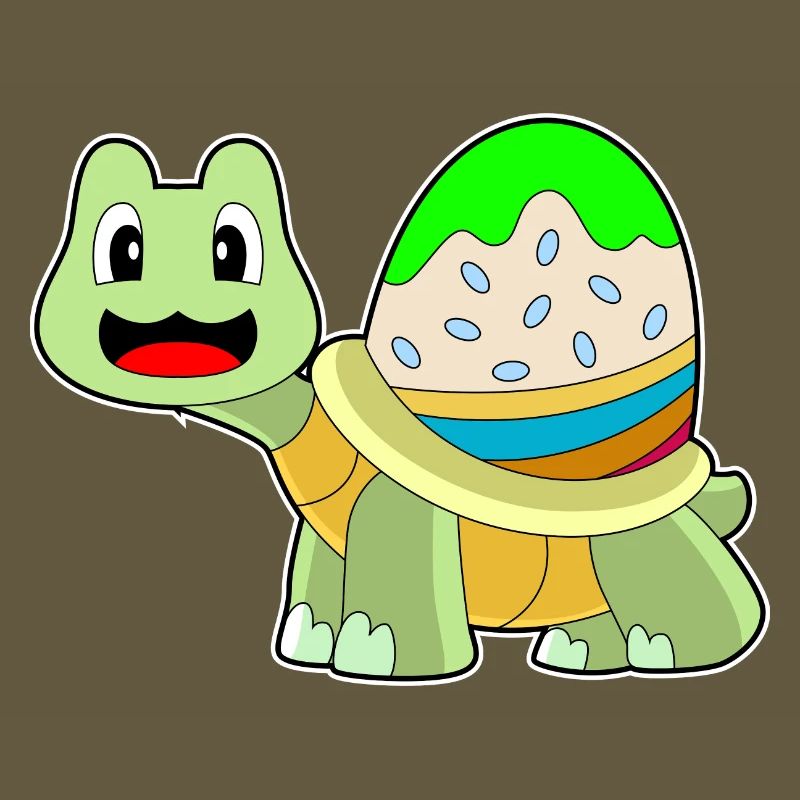 Turtle Easter Easter Egg