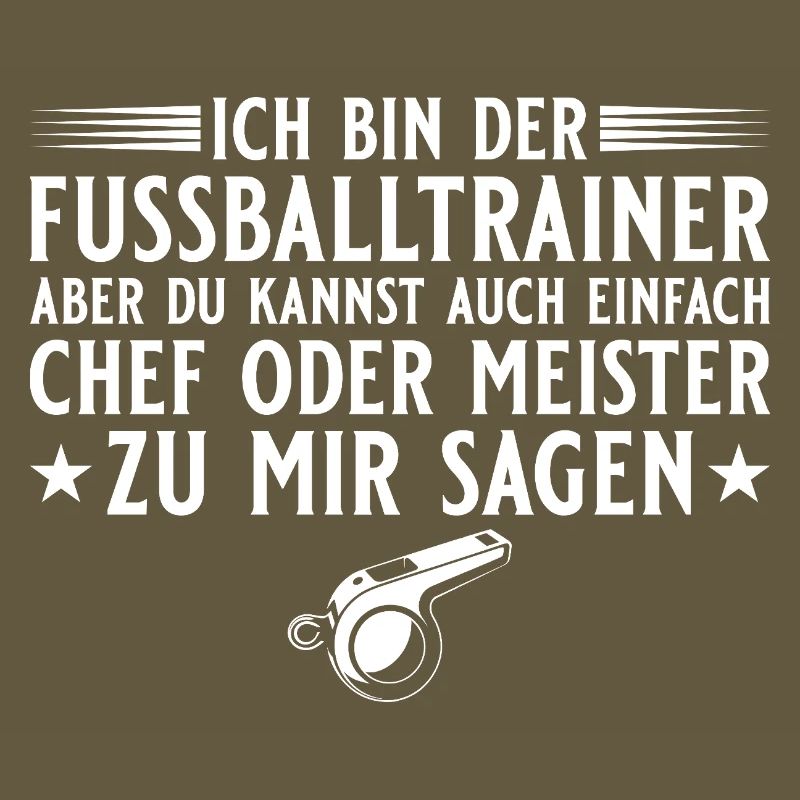 Fußballtrainer Chef oder Meister