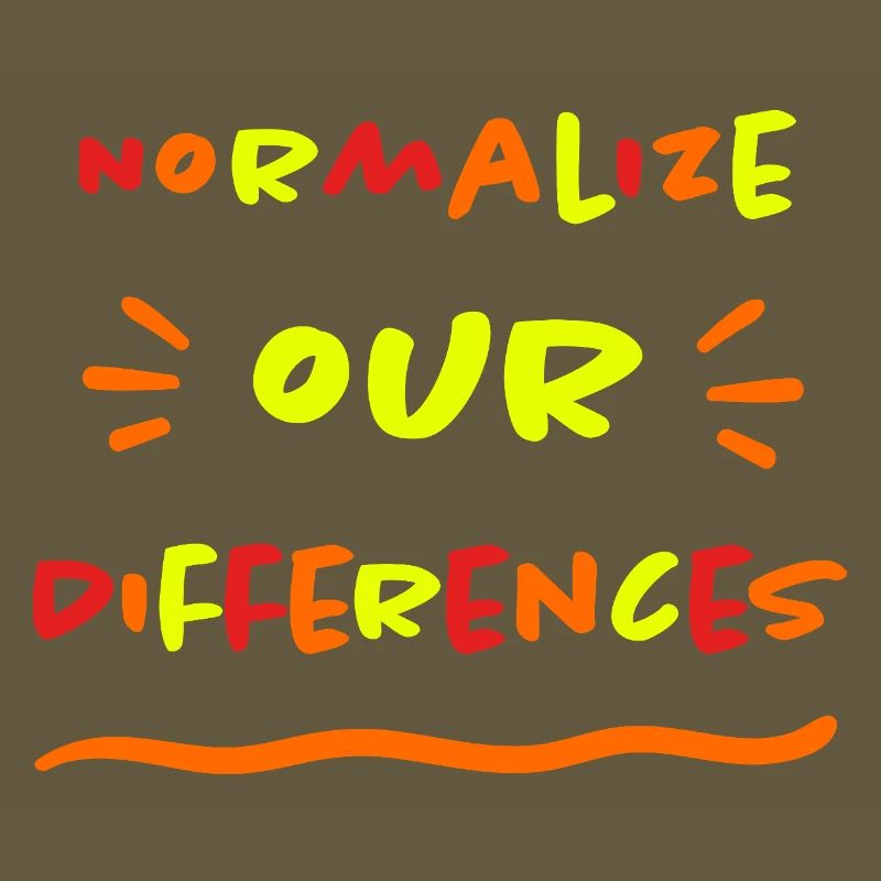 Normalize our Differences - Inklusion - neon