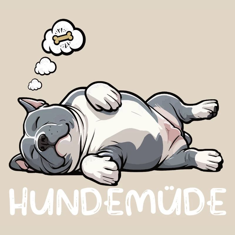 Hundemüde American Bully Bully Pit Bullybesitzer