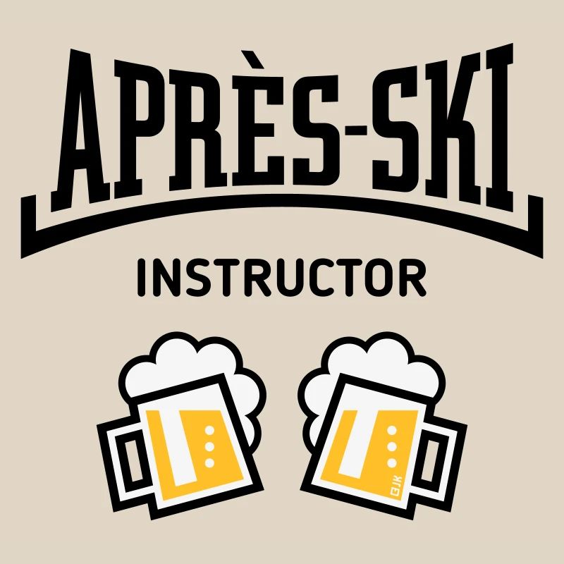 Après-Ski Instructor (Bier Apres Ski Konkav POS3C)