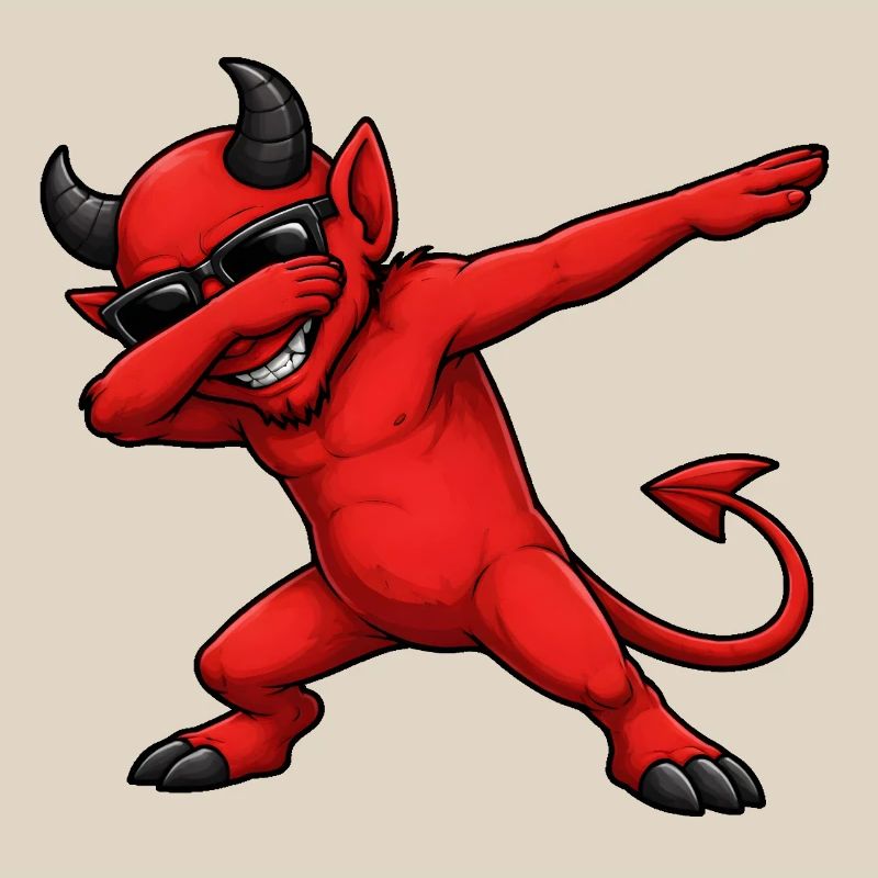 Dabbing Devil