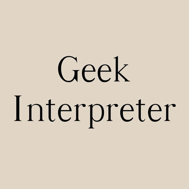 Interprète geek