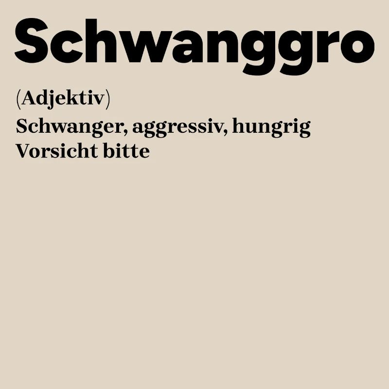 Schwangerschaft Schwanger Mutter Statement Eltern