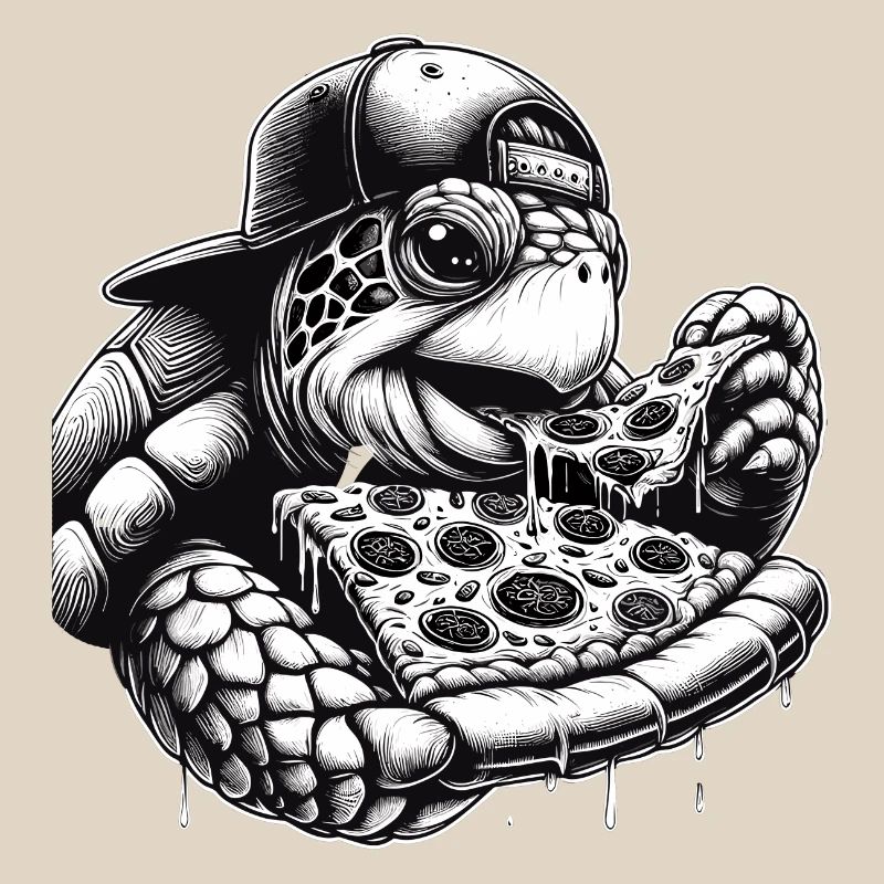 Turtle Pizza Cappy Gift