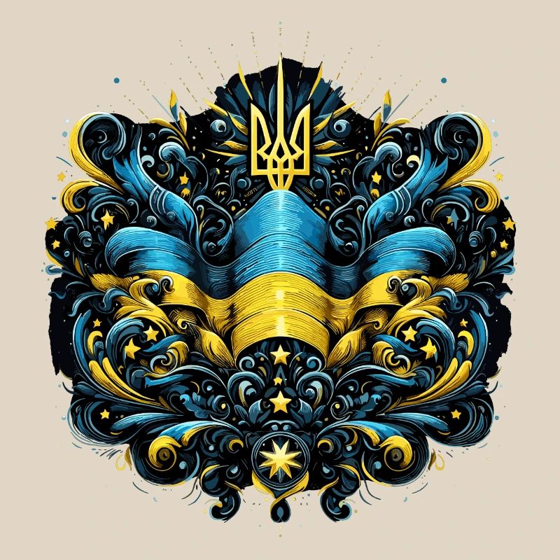 Ukraine Drapeau ukrainien Drapeau Liberté