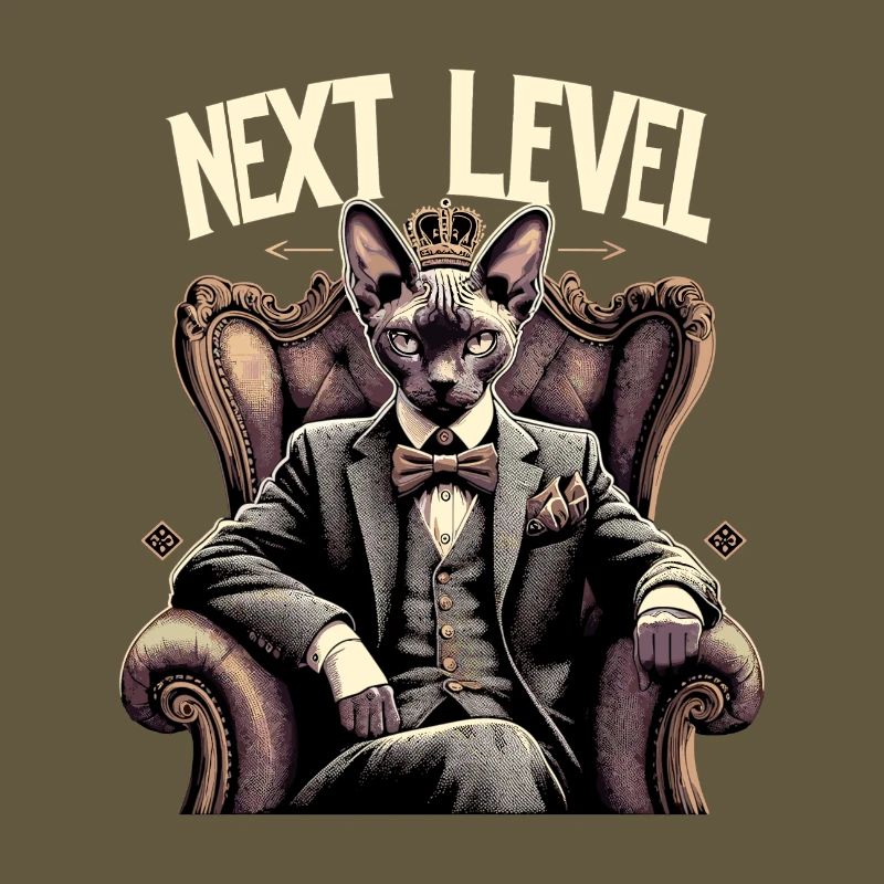 Cornish Rex Suit Next Level Cat Gift