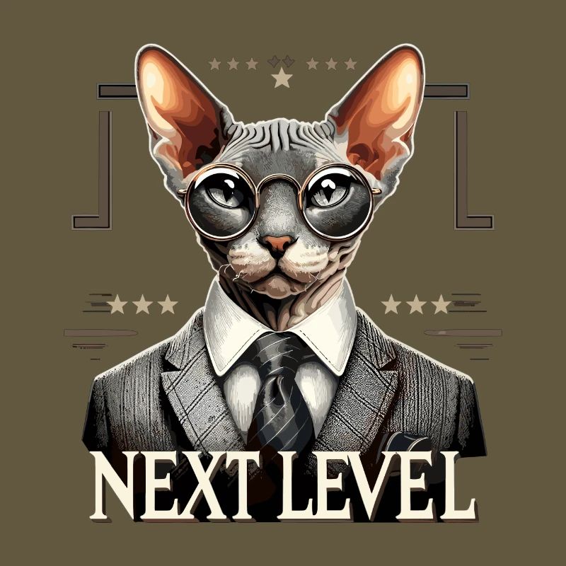 Cornish Rex Suit Next Level Cat Gift