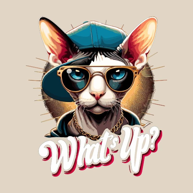 Cornish Rex Was geht ab Katze Geschenk