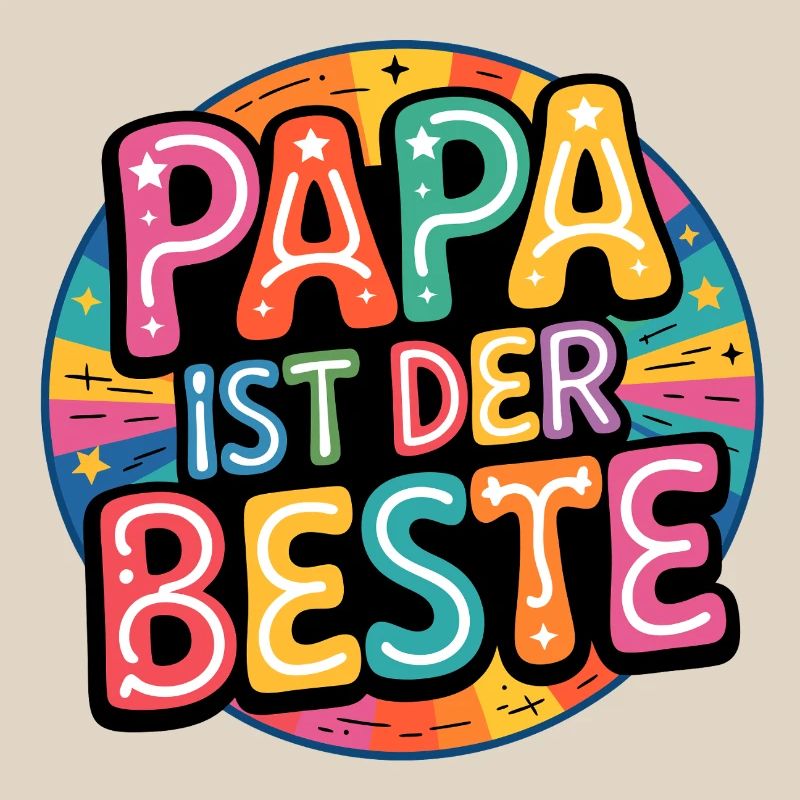 Papa ist der Beste