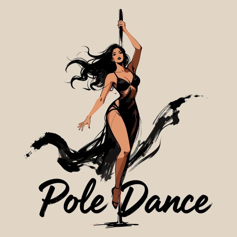 Pole Dance Poledancerin ästhetisch Geschenk