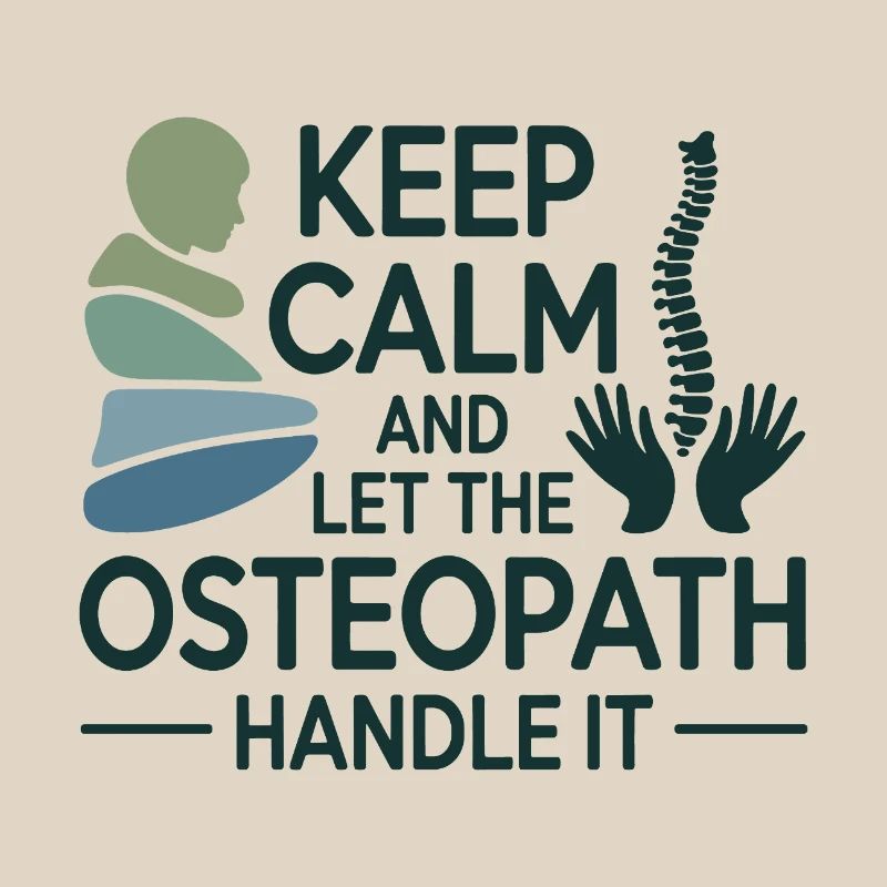 Osteopath Keep Calm Handle It Professional 
