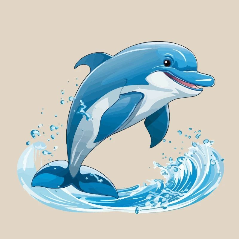 Dolphin Hydropower Illustration