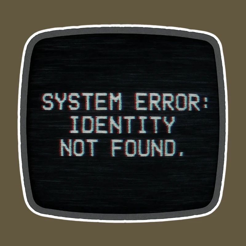 System Error Identity Not Found