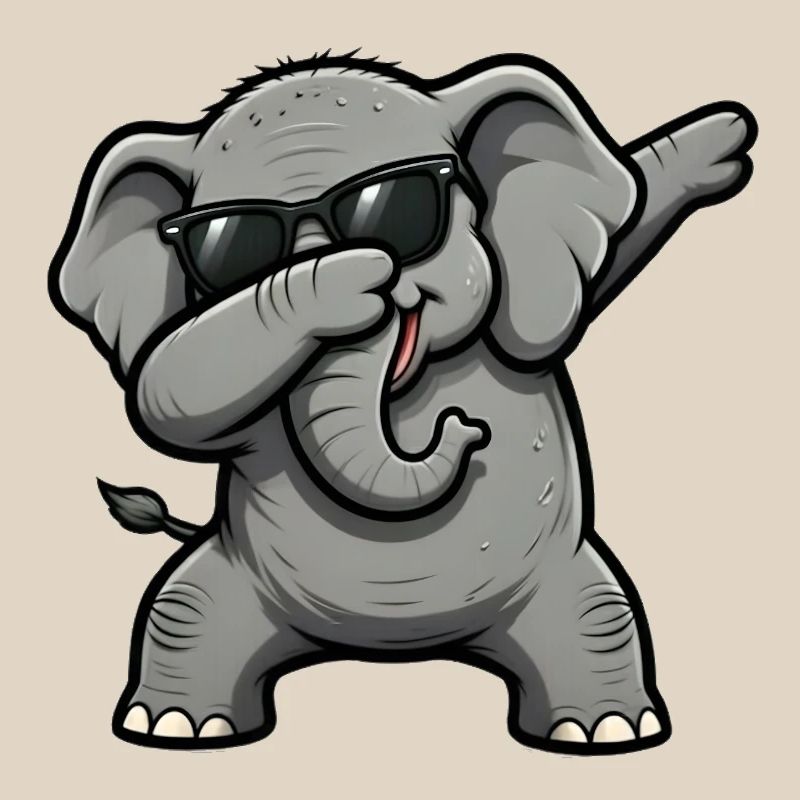 Éléphant de dab