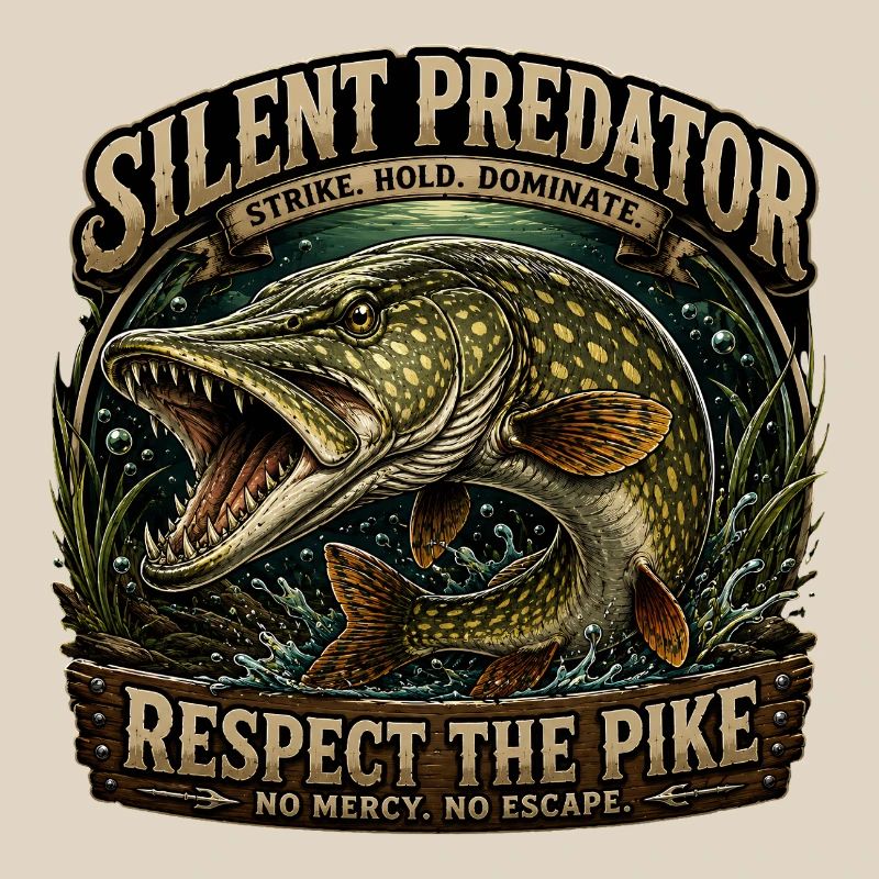 Silent Predator – Conception agressive de pêche au brochet