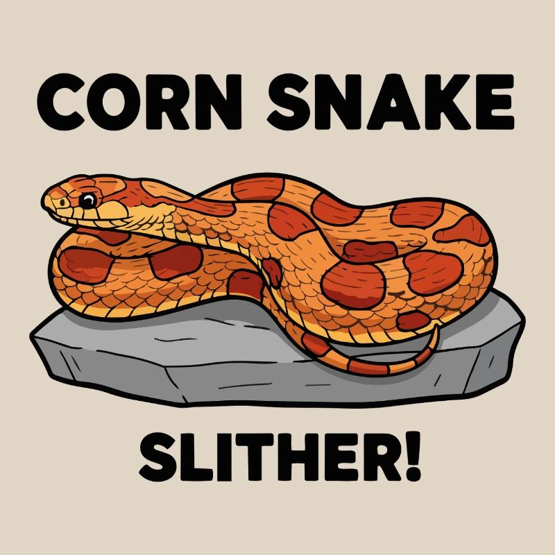 Corn Snake Slither Rock