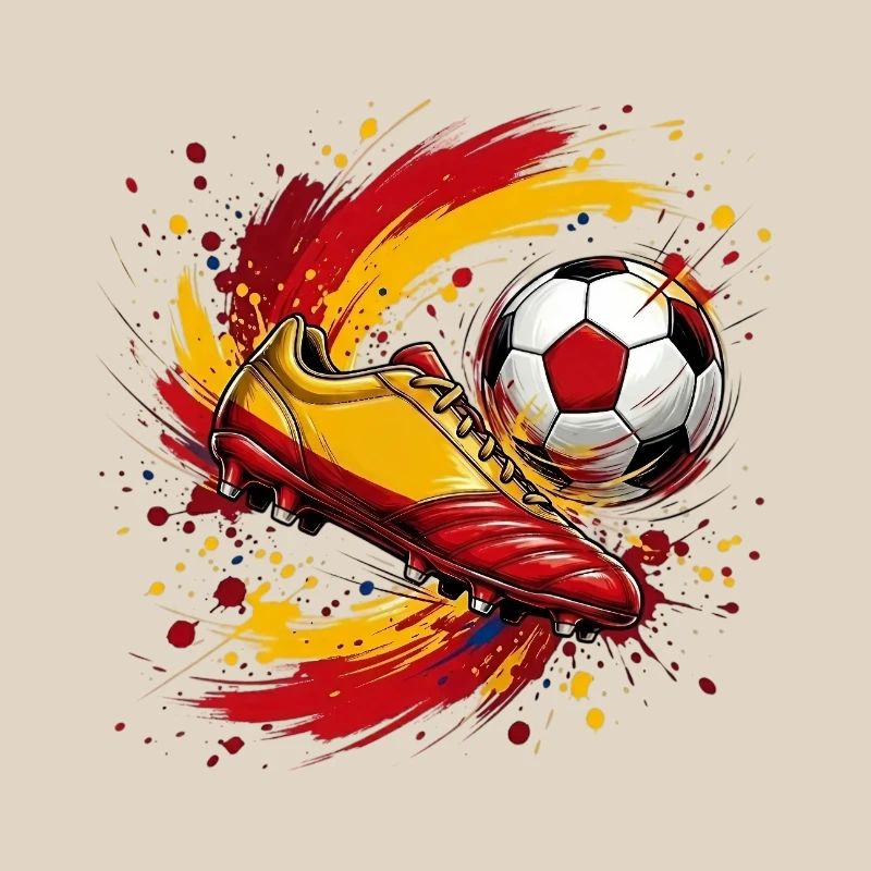 Fußball Team Spanien