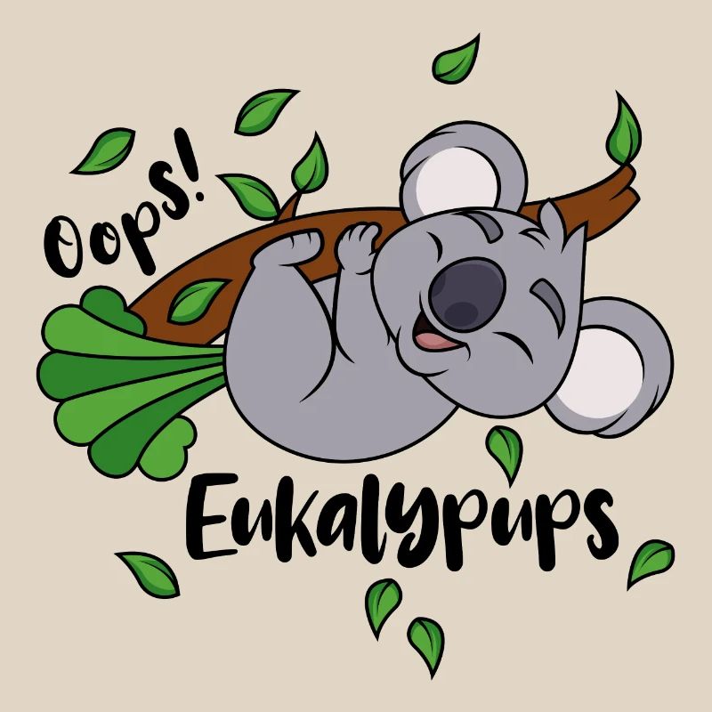 Koala Eukalyptus Oops Eukalypups Pups Tier Ast