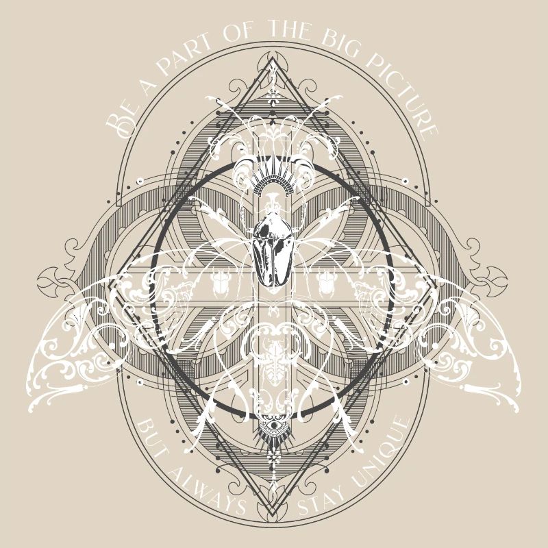 Insekten Muster Psychedelisch Bug Pattern