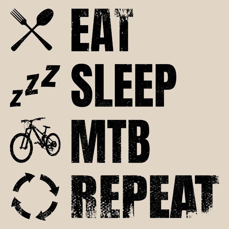 Mountain biker routine