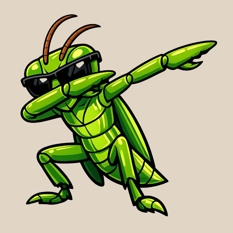 Dabbing Grasshopper