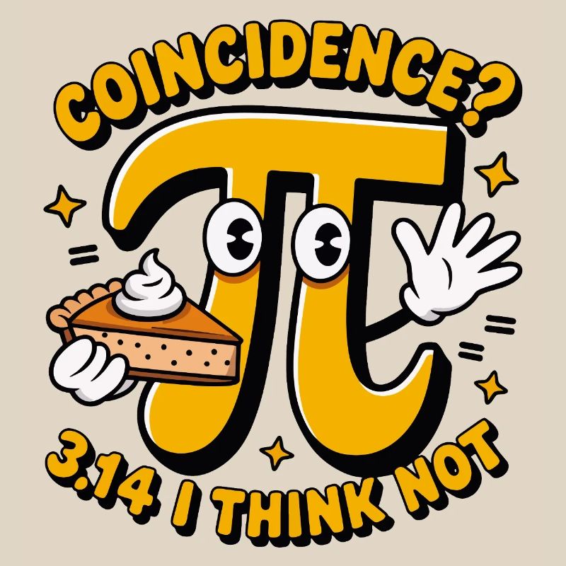 Pi Day Coincidence 3.14 Math Cake Design
