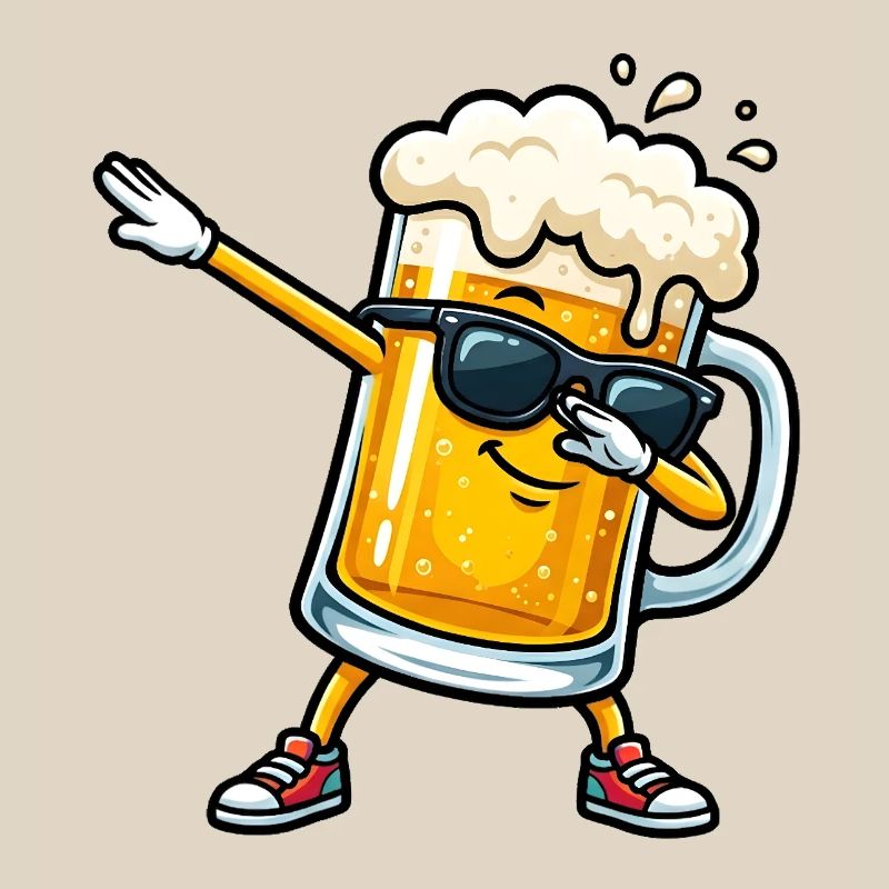 Dabbing Bierkrug