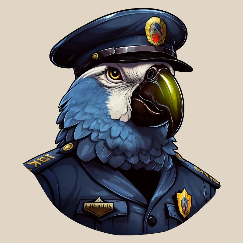 Polizei Papagei