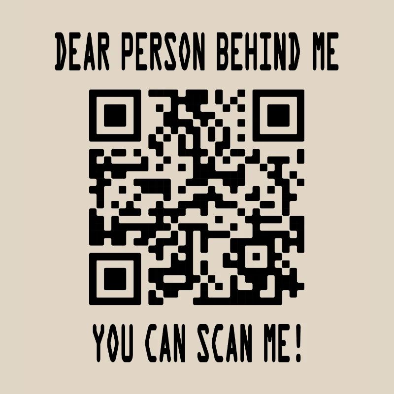 Scan me QR code for motivation