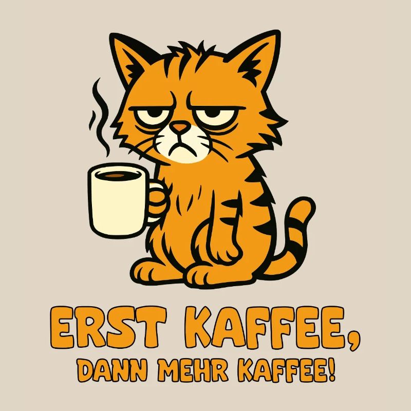 D’abord du café, puis plus de café Cat