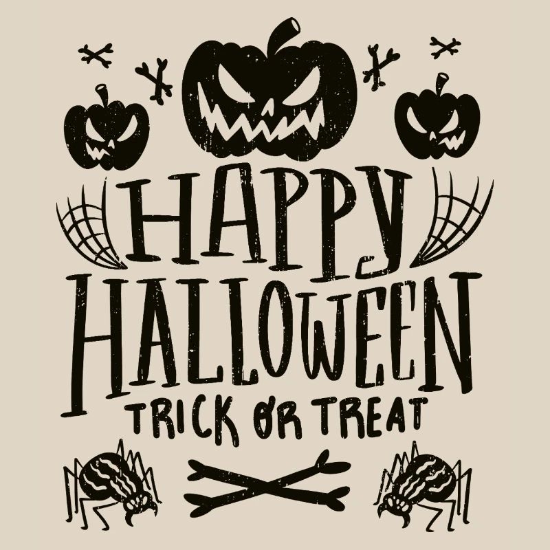 Fröhliches Halloween-Süßes oder Saures